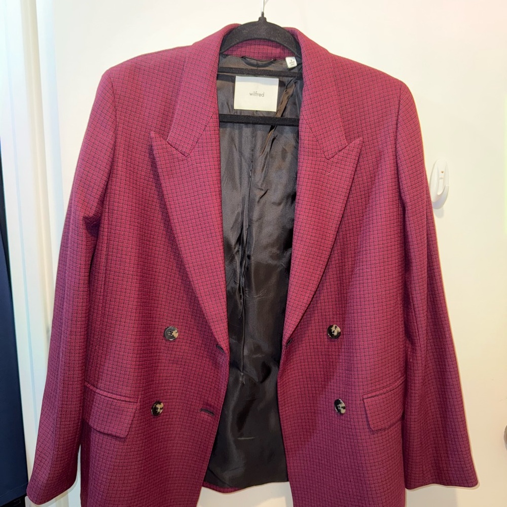 Wilfred Berry Checkered Destiny Blazer